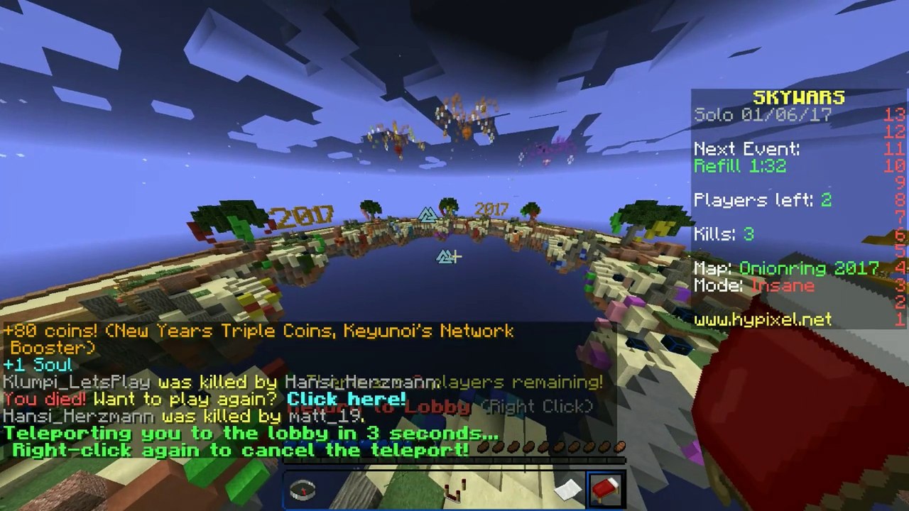 Skywars  auf Hypixel Hansi Herzmann Deutsch