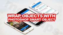 How to wrap objects with photoshop smart object