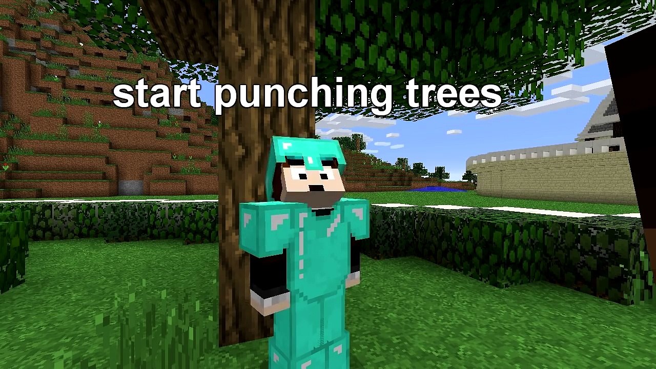 Minecraft Noob - First Night-ahEbCUIpq-A