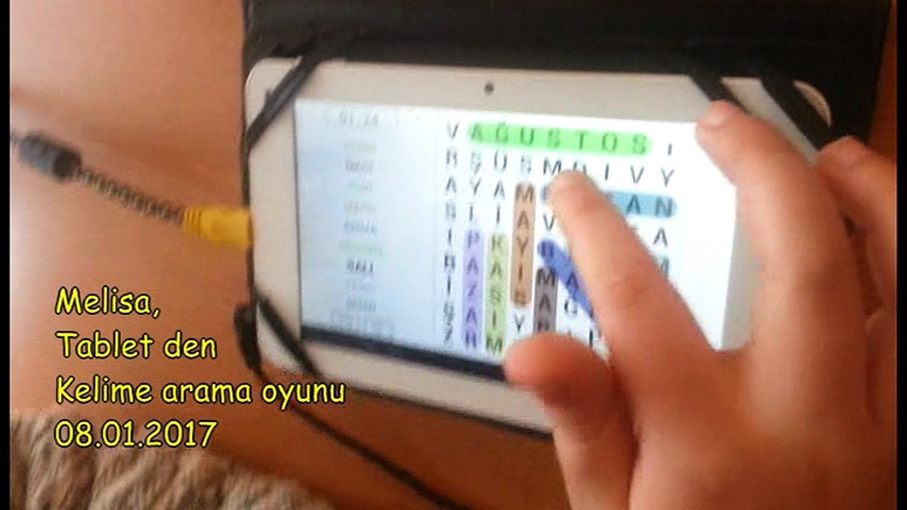 08.01.2017 - Kelime arama oyunu