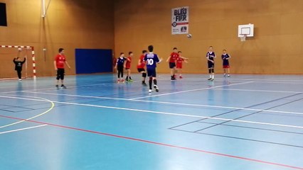Action des -14 garcons lors du match du 7 janvier 2017 contre Mainvilliers