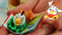Kinder Joy Surprise Egg - Magic Kinder - Angry Birds - White Bird Matilda & Fingers Games - FF602
