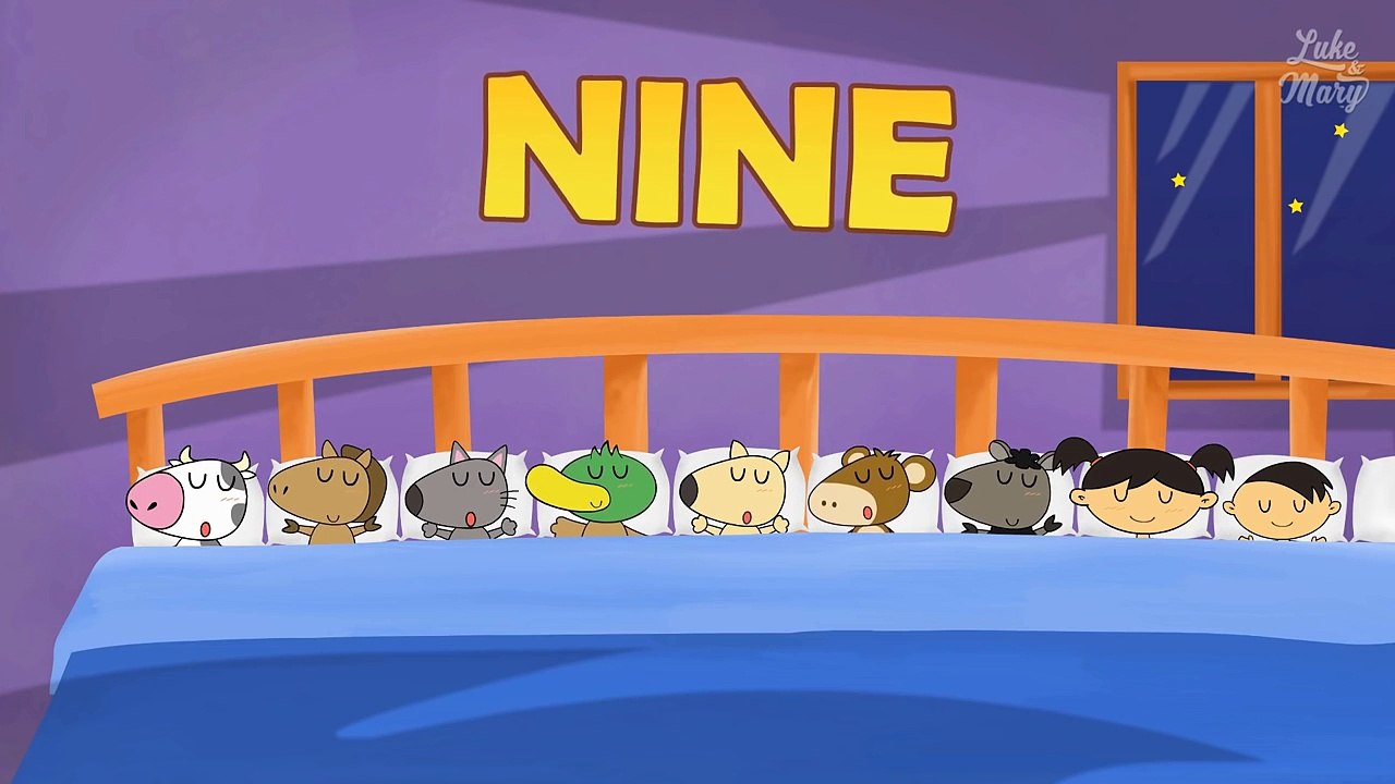 Ten In The Bed | Roll Over Song with Lyrics | Nursery Rhymes for Kids ...