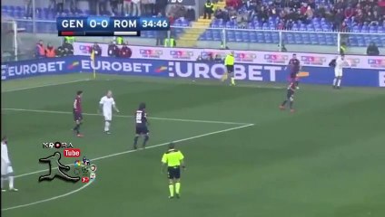 Genoa  VS Roma 0-1 (( All Goals ) ) Italy - Serie A 08⁄01⁄2017
