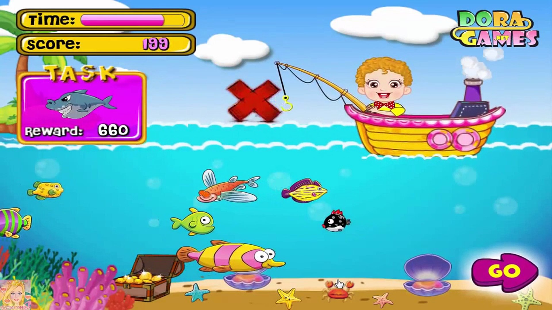 Baby Fishing Fishing Game Video for Kids