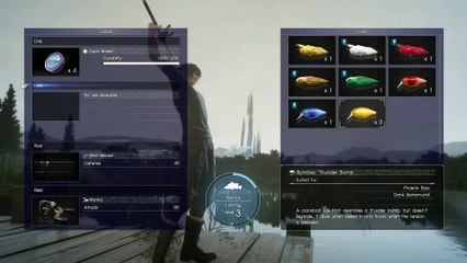 FINAL FANTASY XV FIRST TIME PLAYTHROUGH PART 30 FISHING SIDEQUEST