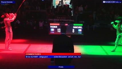 BLR 2017 FD - Finale Thibus (ASBR) vs Rancurel (Issy) - fin de match