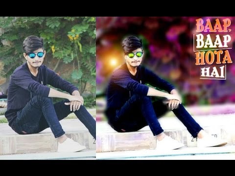 Baap Baap Hota Hain _ PicsArt Photo Editing _ Akki Editz