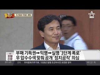 조선일보 송희영 주필 사임, 형사처벌은…?