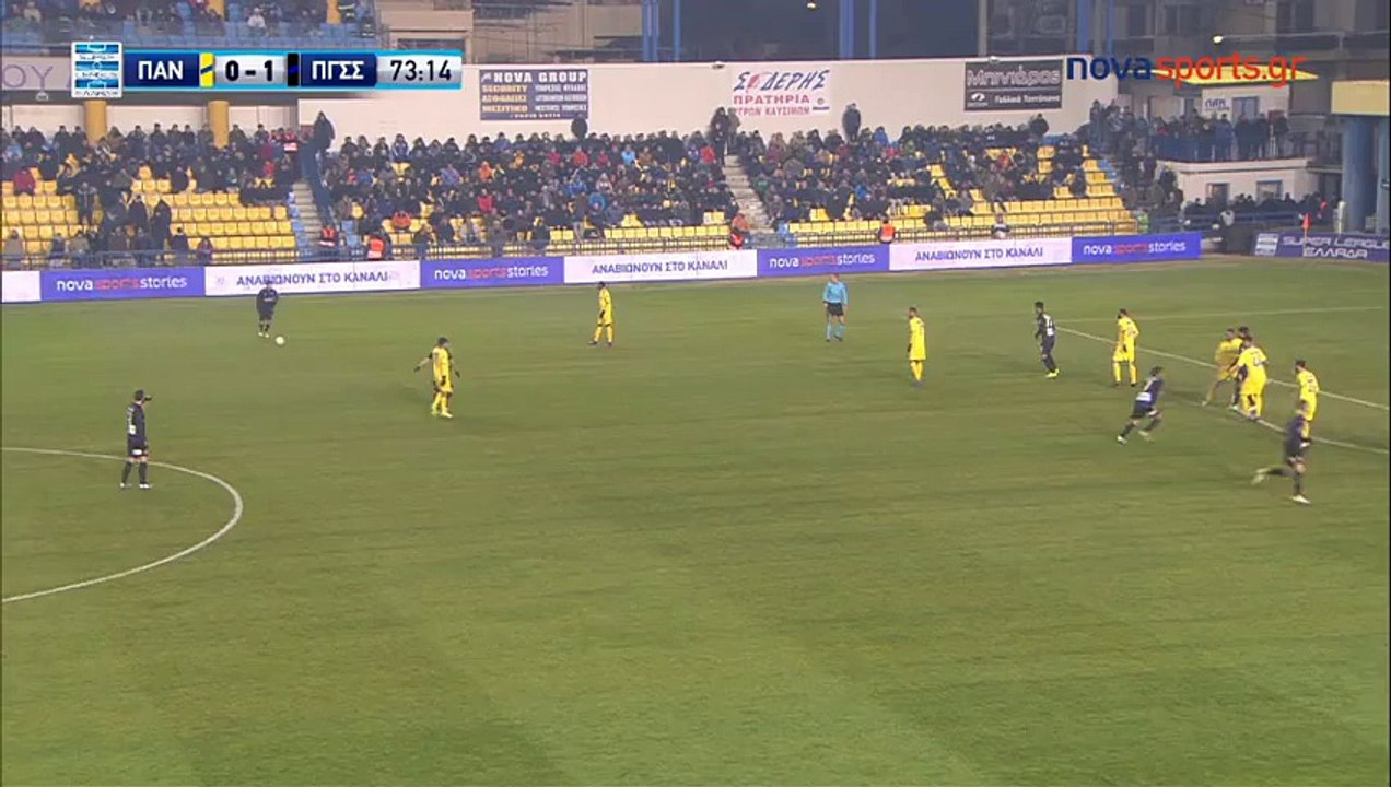 0-2 Giorgos Masouras Goal – Panetolikos 0-2 Panionios 08.01.2017 HD