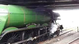 The LNER A3 Class 4-6-2 No. 60103 'Flying Scotsman' - With a wheel slip! (V2)
