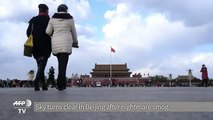 Sky turns clear in Beijing after nightmare smog[1]