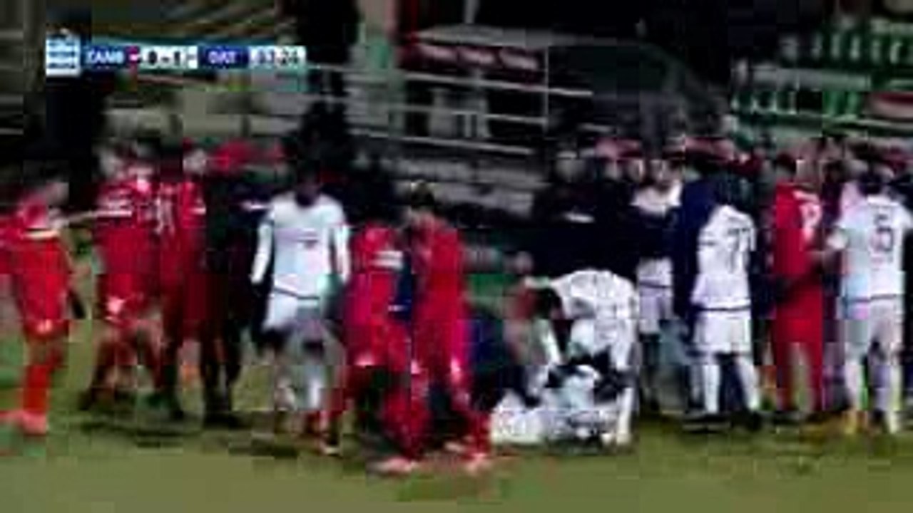 Christos Lisgaras & Seba Red Card - Xanthi vs Olympiakos 0-1  08-01-2017