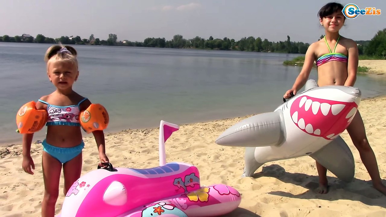 Водный Мотоцикл Хелло Китти, Надувная Акула Пла...