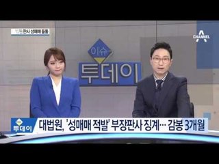성매매 부장판사, 감봉 3개월?