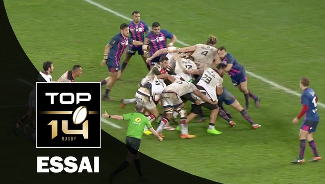 TOP 14 ‐ Essai 1 Yoann HUGET (ST) – Paris-Toulouse – J16 – Saison 2016/2017