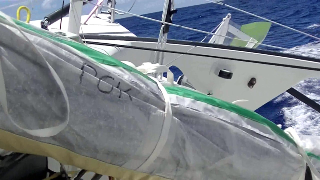 J63 : Jean Le Cam nous montre la suite du matossage / Vendée Globe