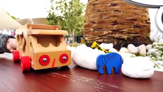 BRIO Toys Animal Playground - ZOO TRUCK Jigsaw Puzzle - Learn Animals
