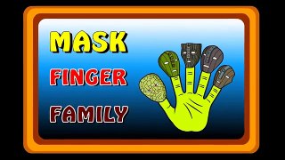 Finger Family (Mask Finger Family) Nursery Rhyme - Finger Family Song - Children Songs HD