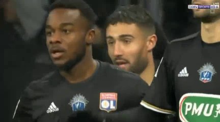 but de Mouctar Diakhaby - Lyon 2-0 Montpellier - 08.01.2017