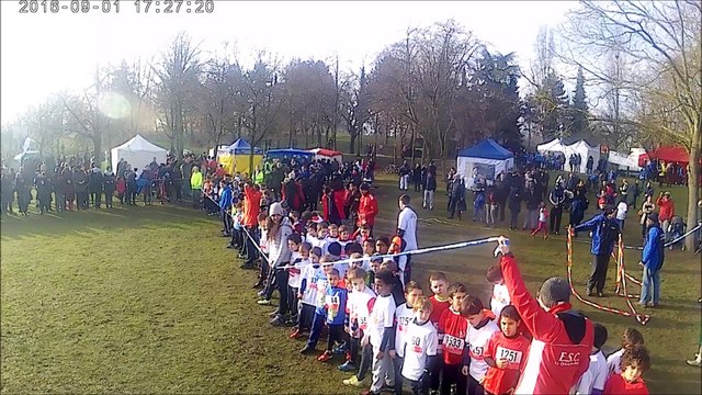 Cross Départemental du Val de Marne 08/01/2017 à Champigny-sur-Marne Départ catégorie éveils garçons