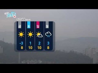 유독 널뛰기 날씨가 심한 이번 주! 미세먼지까지?!