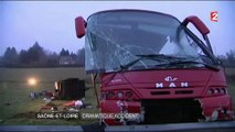 Saône-et-Loire : un dramatique accident de car