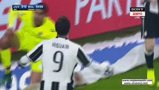 Gonzalo Higuaín 2nd Goal HD - Juventus 3-0 Bologna - 08.01.2017 HD