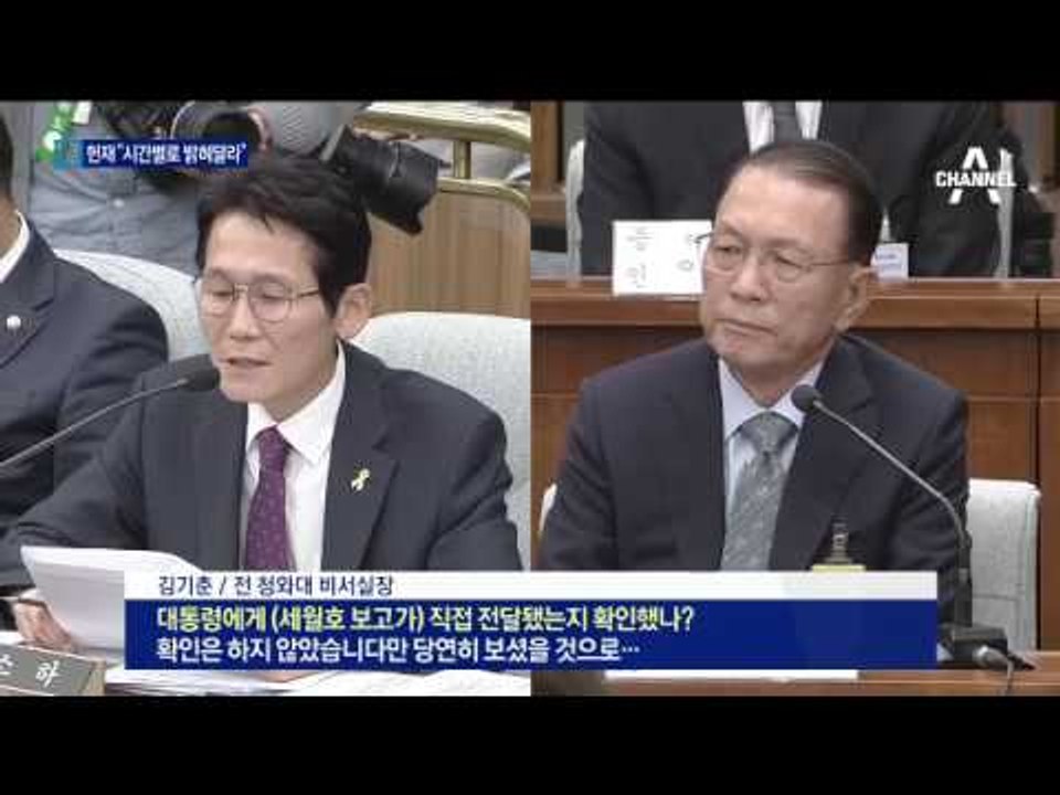 헌재 “靑 ‘7시간’ 행적, 시간대별로 밝혀라”