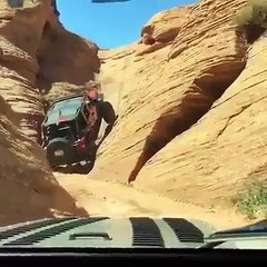 This guy clearly hasn't heard of gravity!