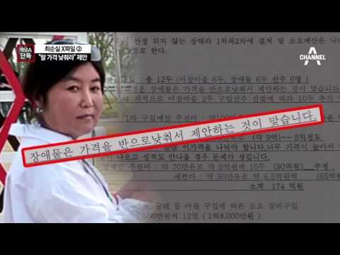 [채널A단독]“정유라 말은 13억 넘더라도 구입” 제안