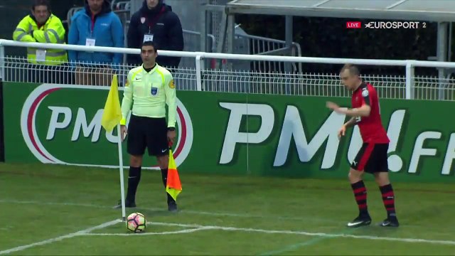 08/01/17 : Joris Gnagnon (40') : Biarritz - Rennes (0-6)