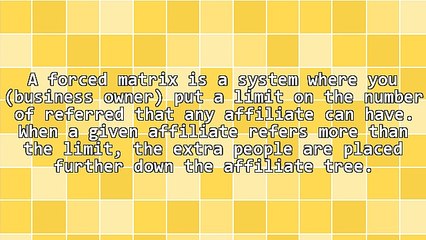 How The Force Matrix System Works