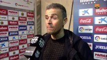 Luis Enrique: “The team deserved the victory”