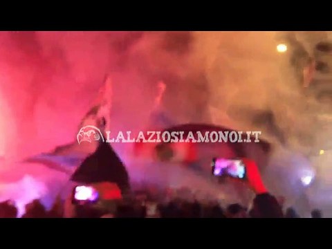 117 ANNI LAZIO - LA MEZZANOTTE FRA FUOCHI, PETARDI E CORI!