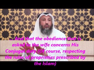 does housewife have to do housework at home - No (according to the large majority of Scholars) islam - cheikh Othman el khamis - English