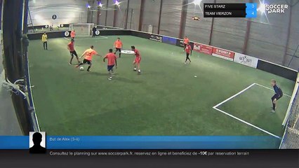 But de Alex (3-4) - FIVE STARZ Vs TEAM VIERZON - 07/01/17 15:15 - Étape régionale F5WC