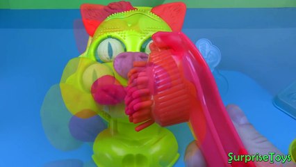 Play-Doh Play-Tetes Heads Playset, Play doh Cat and old Man-EOWGHH831qc
