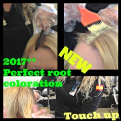 2017** Perfect root coloration to cover hair regrowth .Touch up roots Tips by  Vivyan Hermuz Hair TV