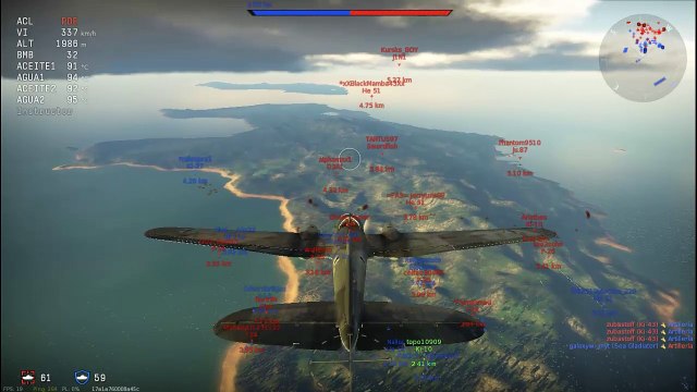 Warthunder, partidas de aviones Arcade y Tanques Realista