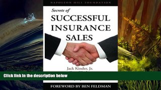 Download  Secrets of Successful Insurance Sales  PDF READ Ebook