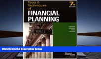 Read  Tools   Techniques of Financial Planning 7th edition (Tools and Techniques of Financial