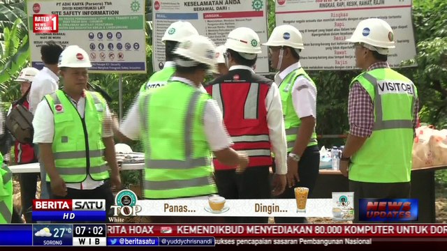 Menhub Tinjau Progres LRT Rute Cawang-Cibubur