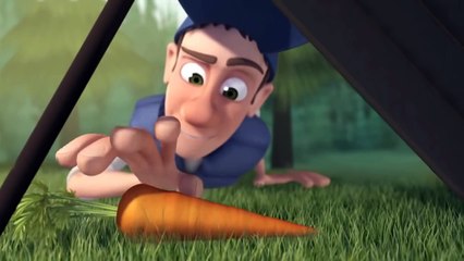 Video giải trí 3D - cuộc chiến cà rốt