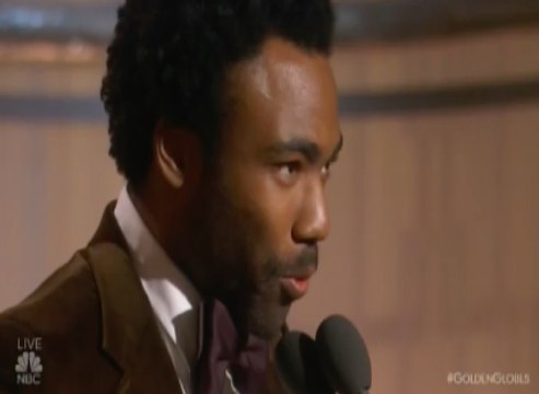 Golden Globes 2017 Donald Glover
