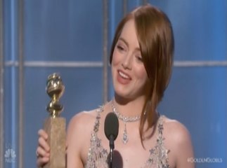 Golden Globes 2017 -- Emma Stone