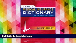Download  Fordney s Medical Insurance Dictionary for Billers and Coders, 1e  PDF READ Ebook