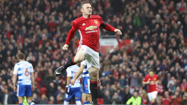 SEPAKBOLA: Premier League: Rooney Samai Rekor Pencetak Gol Terbanyak Man United