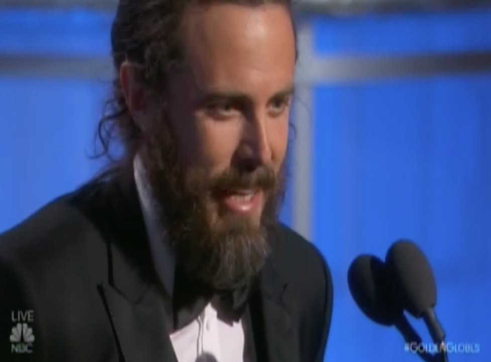 Golden Globes 2017 -- Casey Affleck