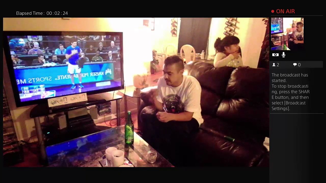 Kings game  was up (317)